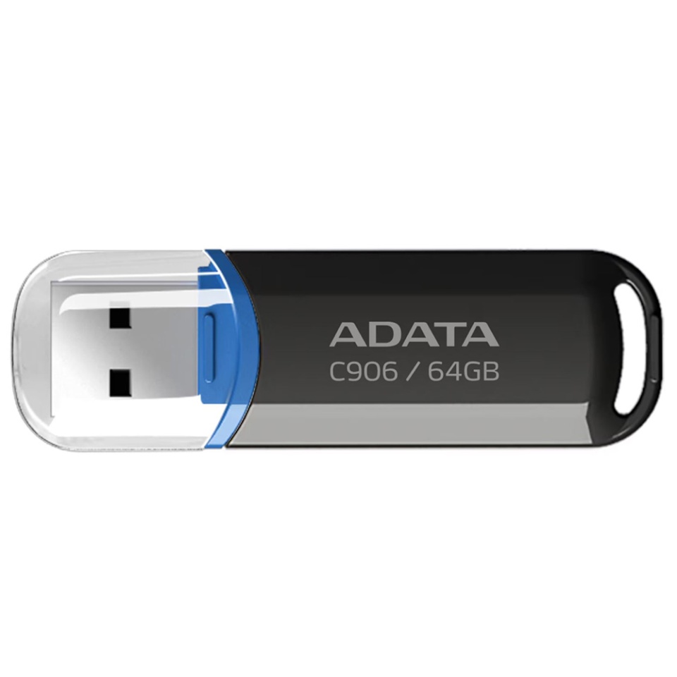 Stick USB ADATA AC906 64G, USB 2.0, Compact si Fiabil, Negru