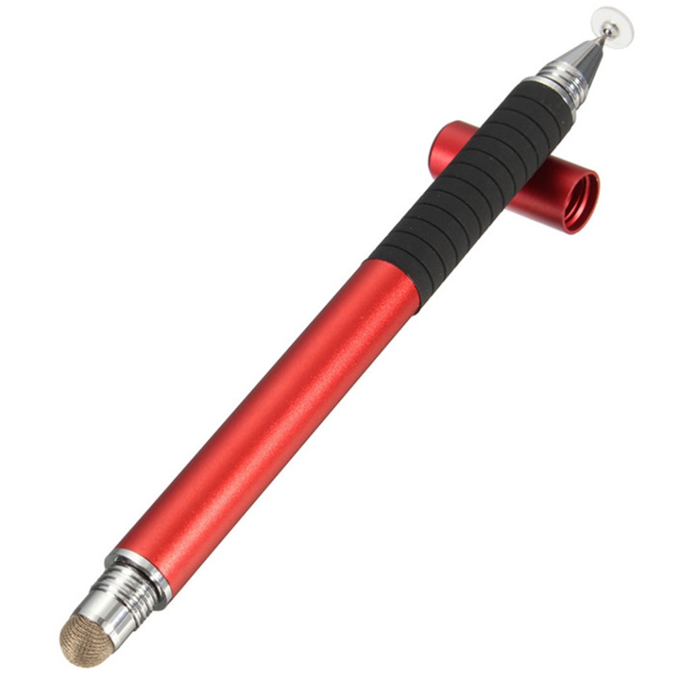 Stylus Pen Universal pentru Telefon, tableta iPad, Android, Windows, Varf Cupru, Magnetic, USB-C, (JC02) - Rosu - 1 | YEO