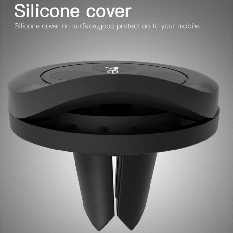 Suport Auto cu Prindere Magnetica, pentru Grila de Ventilatie, Yesido C28 - Negru - 2 | YEO