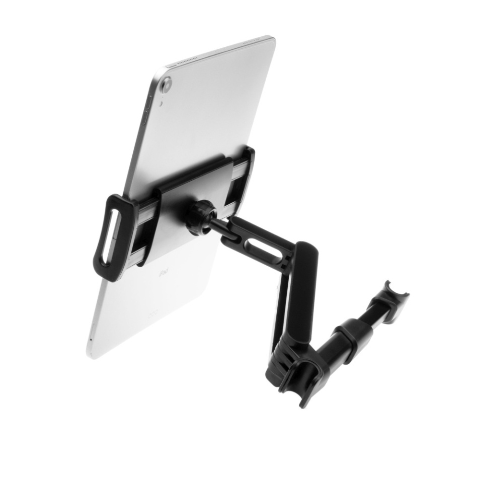 Suport Auto Tetiera pentru Tableta, Dimensiune 7 - 13 inch, Fixed FIXTAB-PAS2-BK - Negru - 1 | YEO