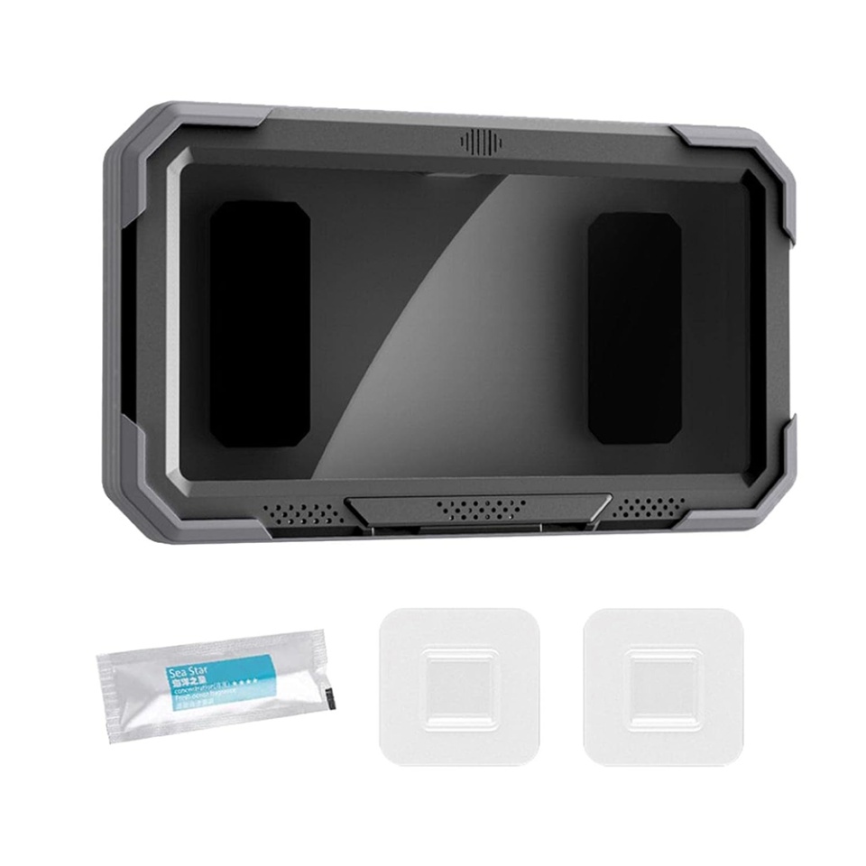 Suportul Adeziv Universal cu Ventuze, Ideal pentru Tik-Tok, Selfie și Vizionare Video, Dimensiunile 20 x 11 x 4cm, SKDR SplashProof LC-888 - Negru - 1 | YEO