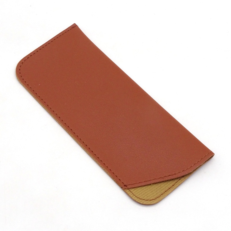 Toc Ochelari din piele ecologica, interior soft, SKDR ETSP - Maro