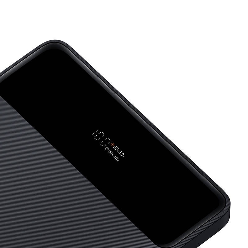 Baterie Externa 100W, 2x USB, 2x Type-C, 20.000mAh, Cablu Type-C inclus, Baseus Power Bank Blade, Negru - 3 | YEO