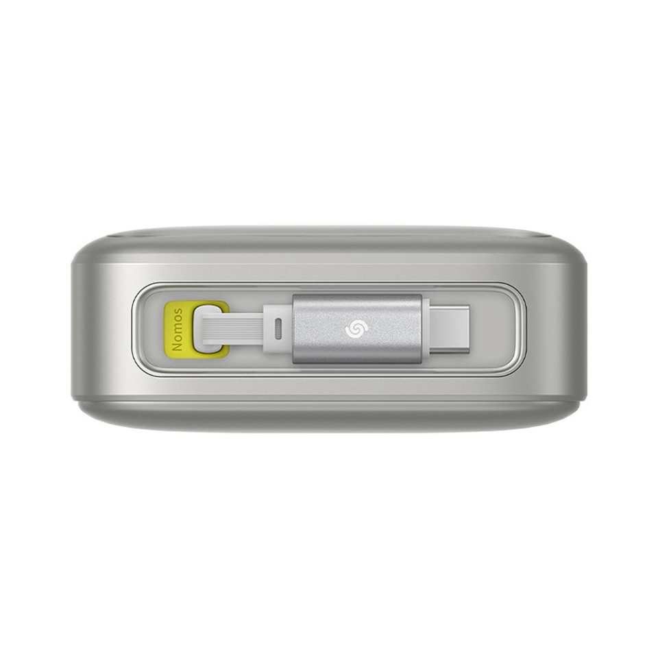 Baterie Externa Free2Pull Baseus, 20000mAh, cablu USB-C retractabil, 65W, 0.7m, Gri - 3 | YEO