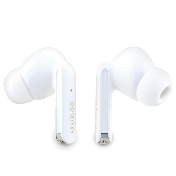 Casti Bluetooth Wireless, Guess, Casti fara Fir, Bluetooth 5.3, TWS, USB-C, cu dock de incarcare, Rezistente la Praf IPX4, Negru - 1 | YEO