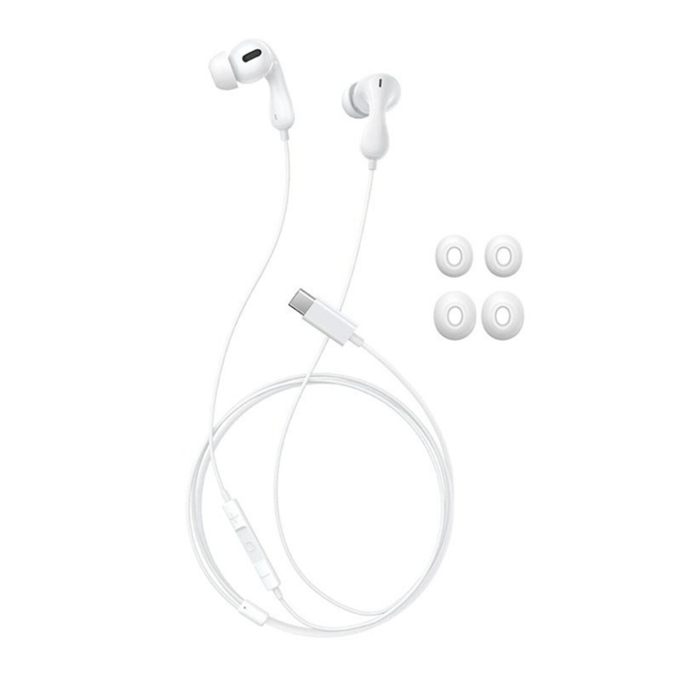 Casti In-Ear cu fir Type-C, Microfon, 20Hz-40kHz, Hi-Res, Baseus Encok CZ20, Negru - 2 | YEO