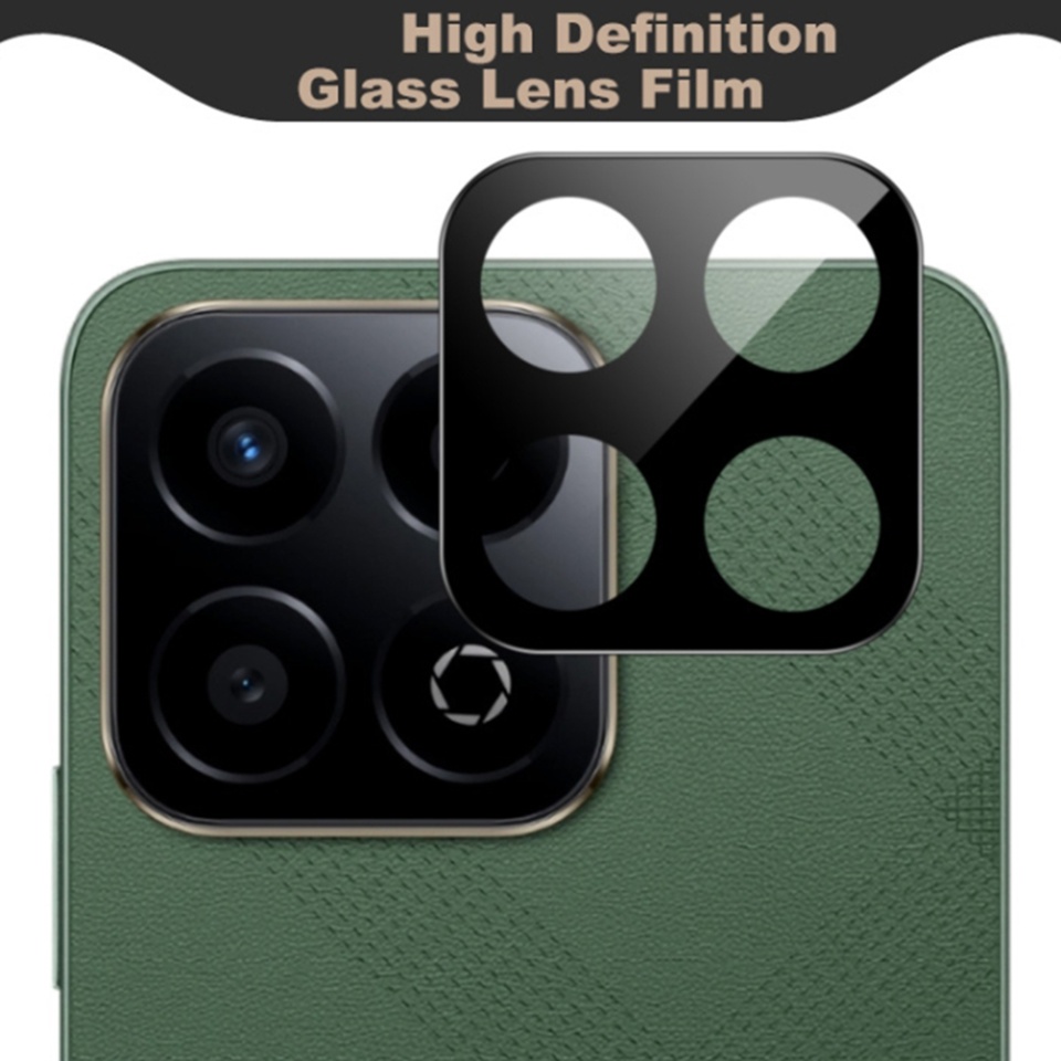 Folie camera pentru Honor 200 Smart / X7c, SKYDDAR INNOVATION, Camera Glass Negru, set cu sticker - 2 | YEO
