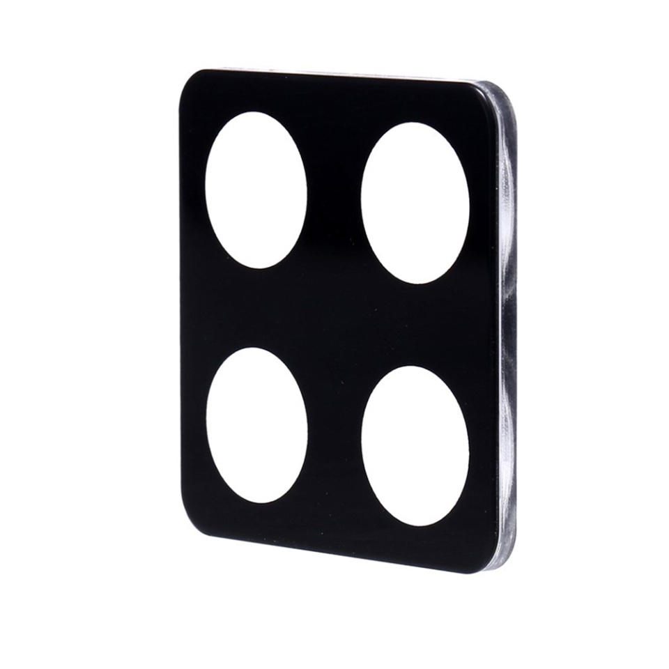 Folie camera pentru Honor 400 Smart / X7d 4G, SKYDDAR INNOVATION, Camera Glass Negru, set cu sticker - 1 | YEO