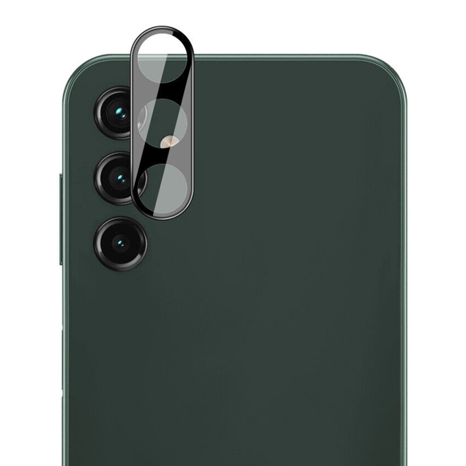 Folie camera pentru Samsung Galaxy A54, SKYDDAR INNOVATION, Camera Glass Negru, set cu sticker - 1 | YEO