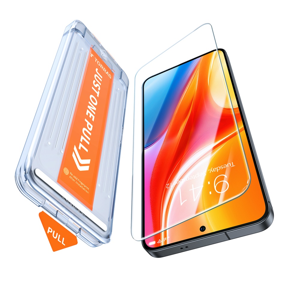 Folie de Sticla Samsung Galaxy S25 Ultra, Torras, GlassGo Install Master, Transparent - 2 | YEO