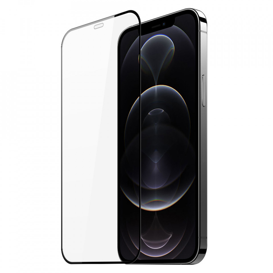Folie iPhone 12 Pro Max din sticla securizata, Dux Ducis - Negru