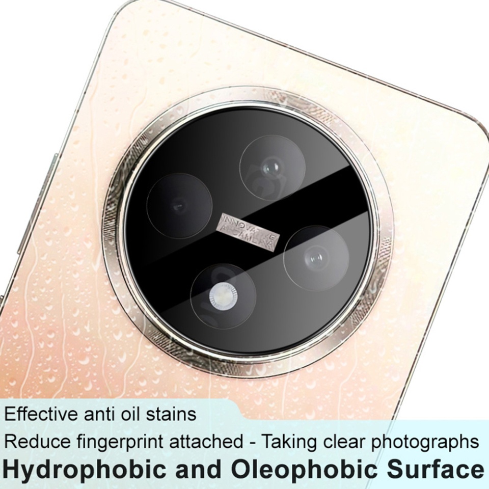Folie pentru camera pentru Oppo Reno12 F 5G / Reno12 FS / Reno12 F 4G, Skyddar Camera Shield - Negru - 2 | YEO