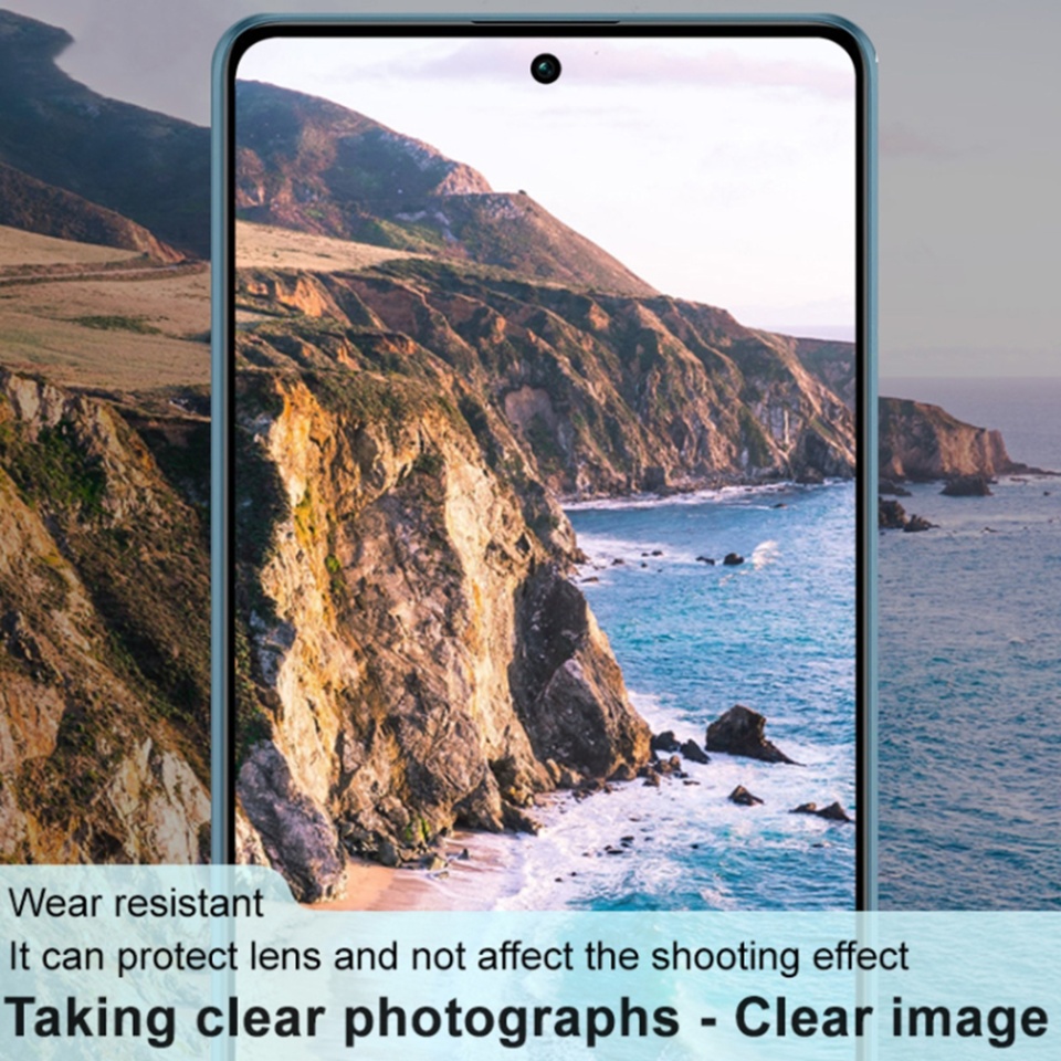 Folie pentru camera pentru Xiaomi Redmi Note 13 Pro 4G / Poco M6 Pro 4G, Skyddar Camera Shield - Negru - 3 | YEO
