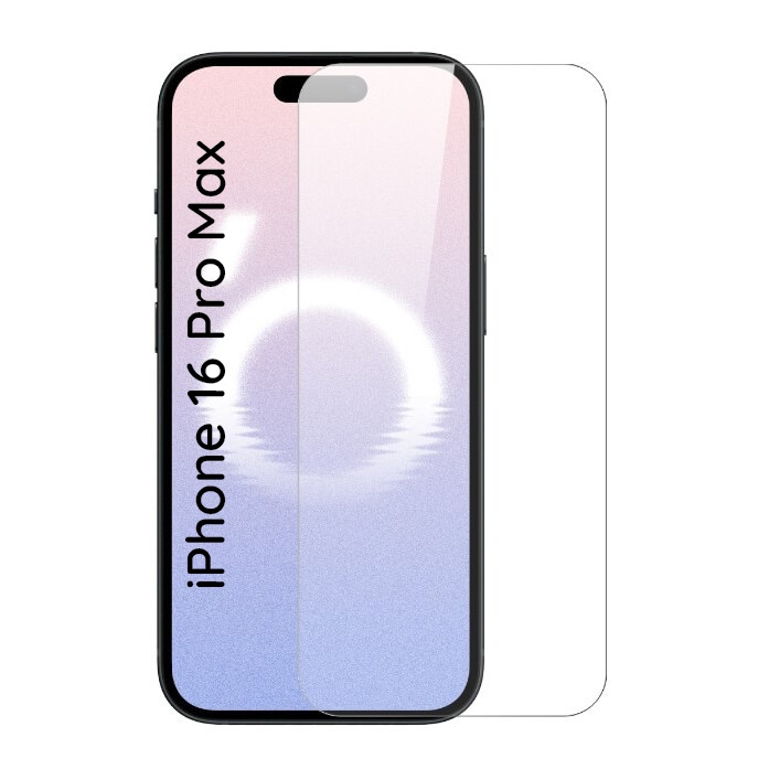 Folie pentru iPhone 16 Pro Max din Sticla Securizata, Protectie 9H, 0.3mm, SKDR Clear Vision - Transparent