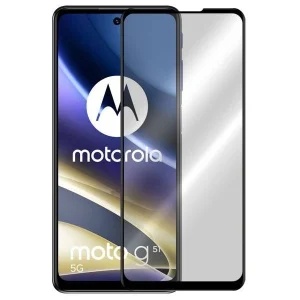 Folie pentru Motorola Moto G51 5G, SKYDDAR INNOVATION, Sticla Securizata, Ultra HD, Protectie 111D, Montare Simplă, set cu sticker, Transparent