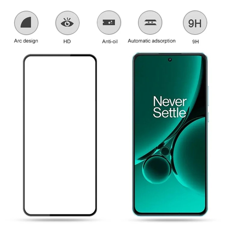 Folie pentru OnePlus Nord 3, Sticla Securizata, Ultra HD, Protectie 9H, Montare Simplă, SKYDDAR 111D - Transparent - 3 | YEO