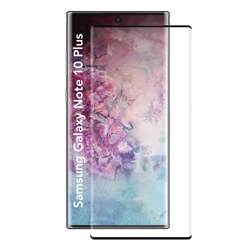 Folie pentru Samsung Galaxy Note 10 Plus, Sticla Securizata, Ultra HD, Protectie 9H, Montare Simplă, SKYDDAR 111D - Transparent