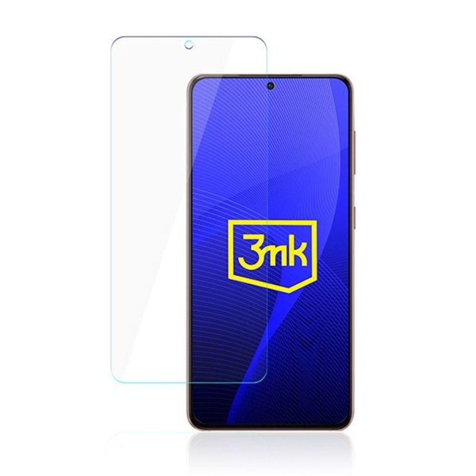 Folie pentru Samsung Galaxy S21 FE 5G din silicon, 3mk FlexibleGlass, Transparent - 2 | YEO