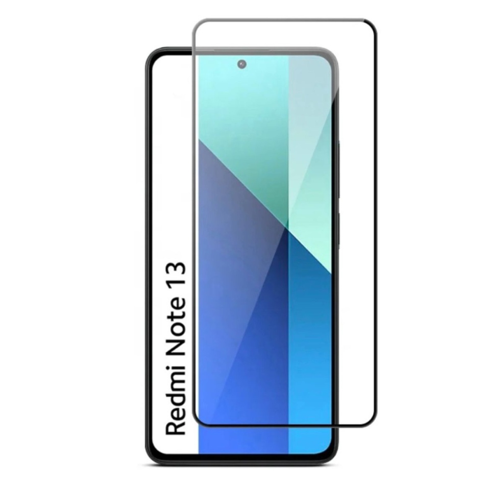 Folie pentru Xiaomi Redmi Note 13 4G, SKYDDAR INNOVATION, Sticla Securizata, Ultra HD, Protectie 111D, Montare Simplă, Transparent, set cu sticker