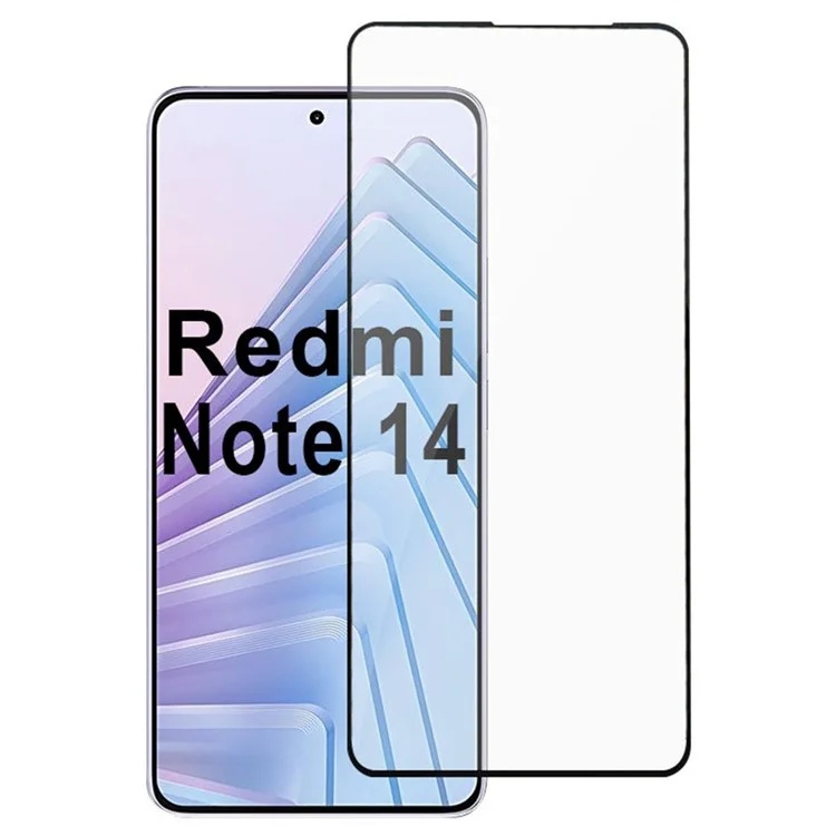 Folie pentru Xiaomi Redmi Note 14 4G, Sticla Securizata, Ultra HD, Protectie 9H, Montare Simplă, SKYDDAR 111D - Transparent