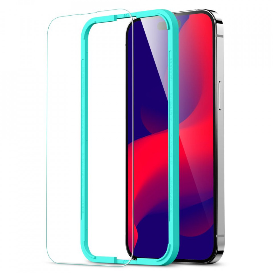 Folie protectie iPhone 14 Pro Max, ESR Shield - Transparent - 1 | YEO