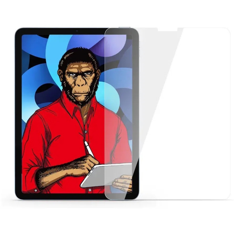 Folie Sticla pentru iPad Pro 12.9 (2020 / 2021 / 2022), Blueo HD, Anti-Soc, Anti-Amprente, Transparent - 2 | YEO