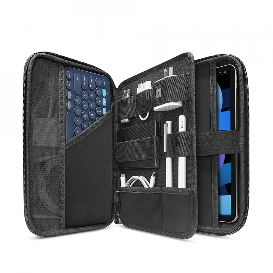 Geanta tableta iPad Pro 11 (2018 / 2020 / 2021 / 2022), Fancy Plus Tomtoc - Gri - 1 | YEO