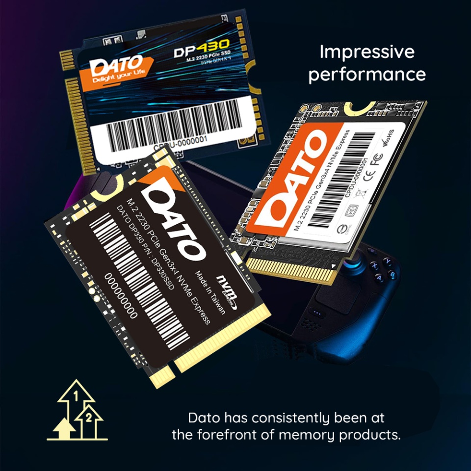 Hard SSD memorie interna Dato, 512GB, PCIe Gen4x4, 3300MB/s, (DP800) - 3 | YEO