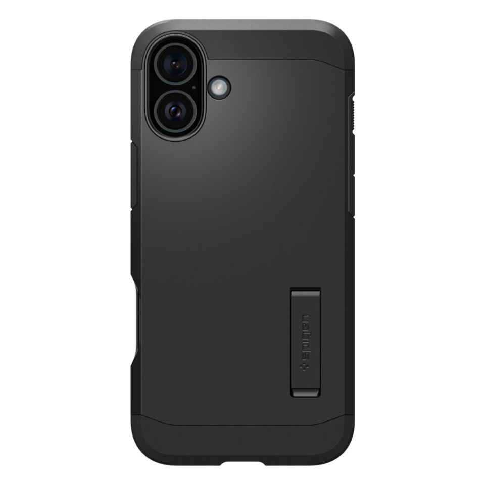 Husa Antisoc iPhone 16, Spigen Tough Armor - Negru - 3 | YEO