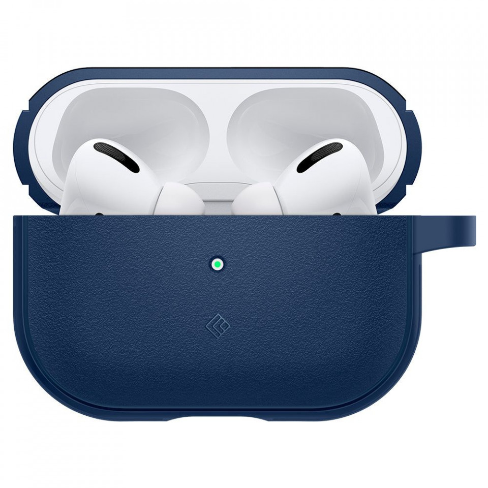 Husa Apple AirPods Pro, Spigen Caseology Vault - Navy Blue