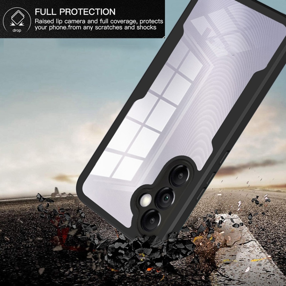 Husa + Folie pentru Samsung Galaxy A34 5G, SKYDDAR INNOVATION, [Pachet 360°] ColorVerse, set cu sticker, Roz - 5