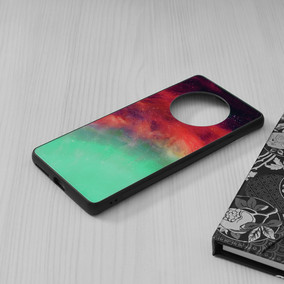 Husa Huawei Mate 40 Pro cu sticla securizata, Techsuit Glaze - Fiery Ocean - 3 | YEO