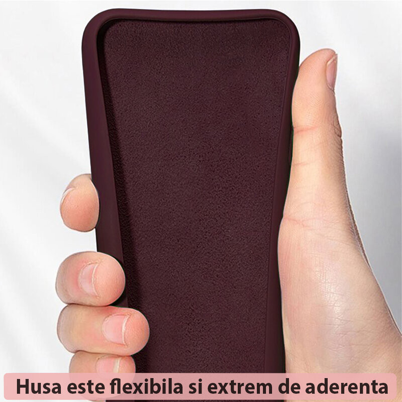 Husa Huawei Nova 9 SE din silicon moale, Techsuit Soft Edge - Plum Violet - 1 | YEO