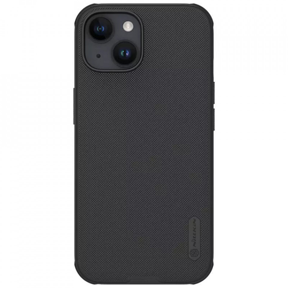 Husa iPhone 15, Nillkin Super Frosted Shield Pro - Negru - 1 | YEO