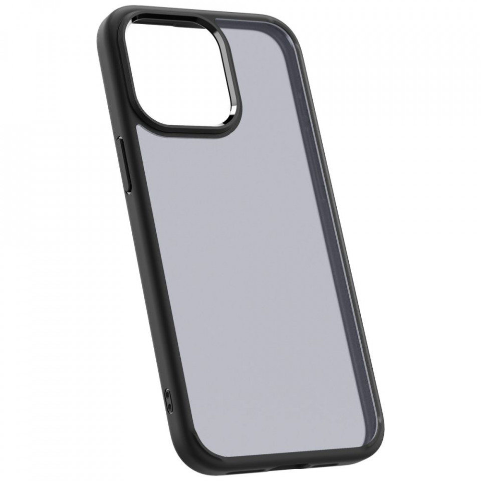 Husa iPhone 15 Pro, Spigen Ultra Hybrid - Frost Black - 4 | YEO