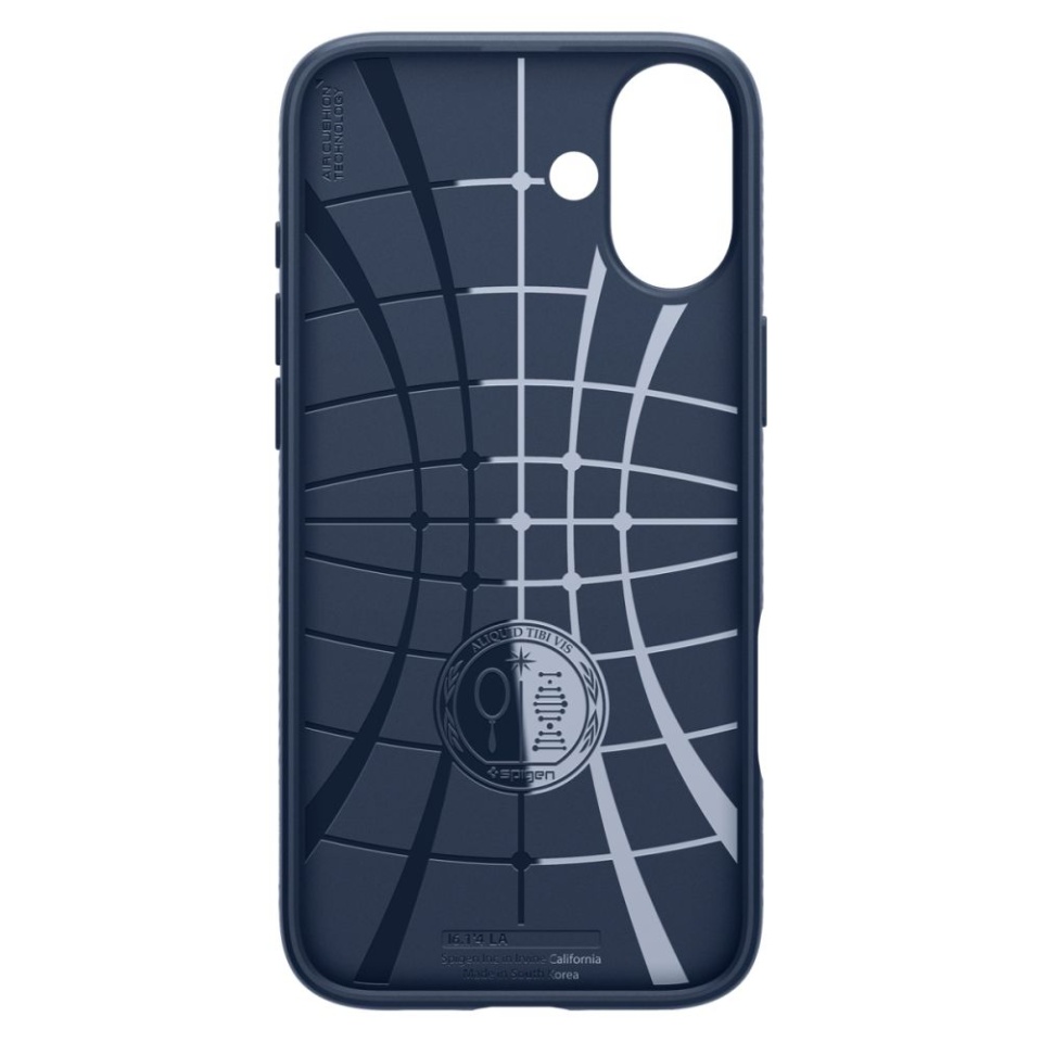 Husa iPhone 16 flexibila, Spigen Liquid Air - Bleumarin - 1 | YEO