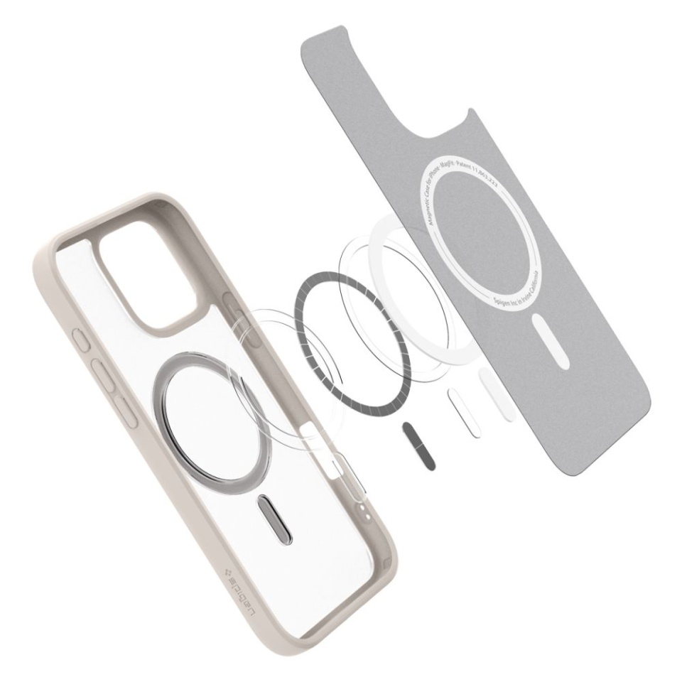 Husa iPhone 16 Pro Max, Ultra Hybrid Spigen - Alb - 4 | YEO