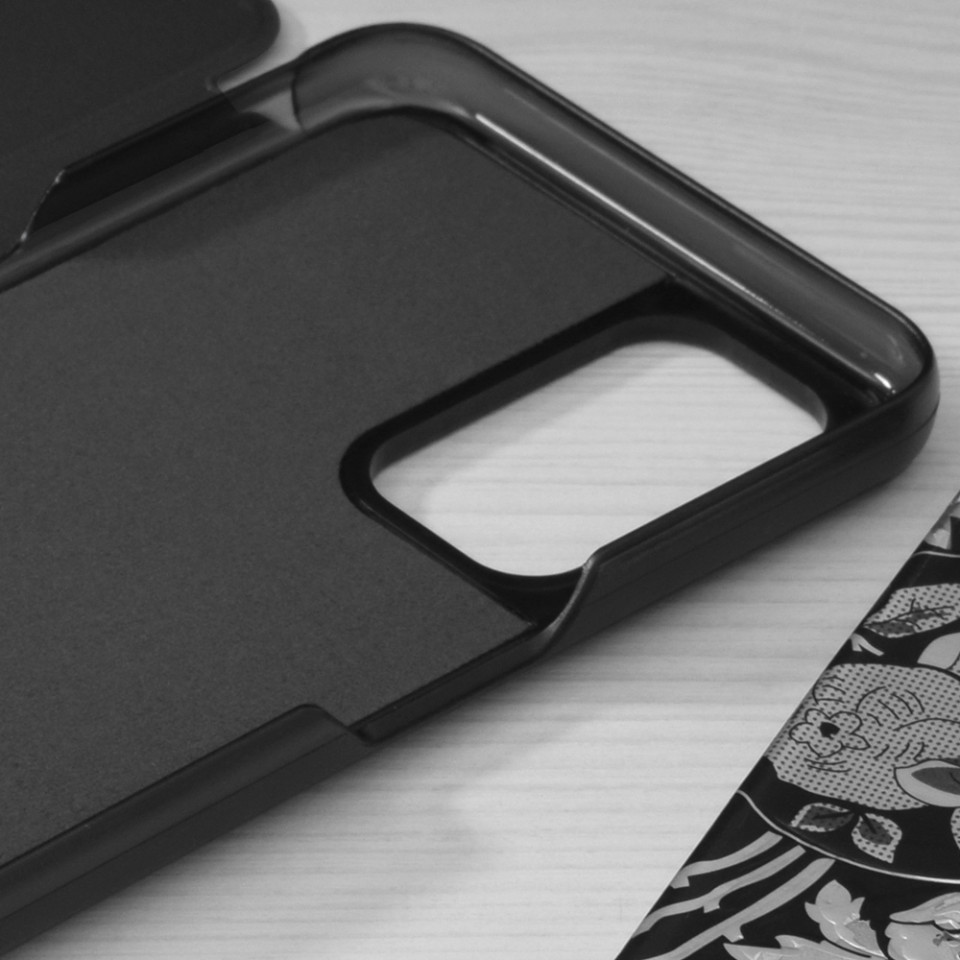 Husa Oneplus Nord N200 5G tip carte, Techsuit eFold - Negru - 2 | YEO