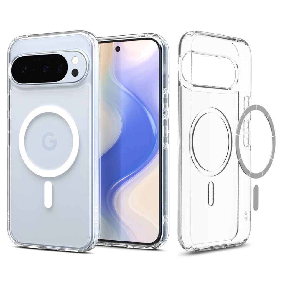 Husa pentru Google Pixel 10 Pro XL, Ultra Hybrid T MagSafe, Spigen, Transparenta
