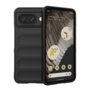 Husa pentru Google Pixel 8a eleganta, din silicon mat, SKDR Vogue - Negru