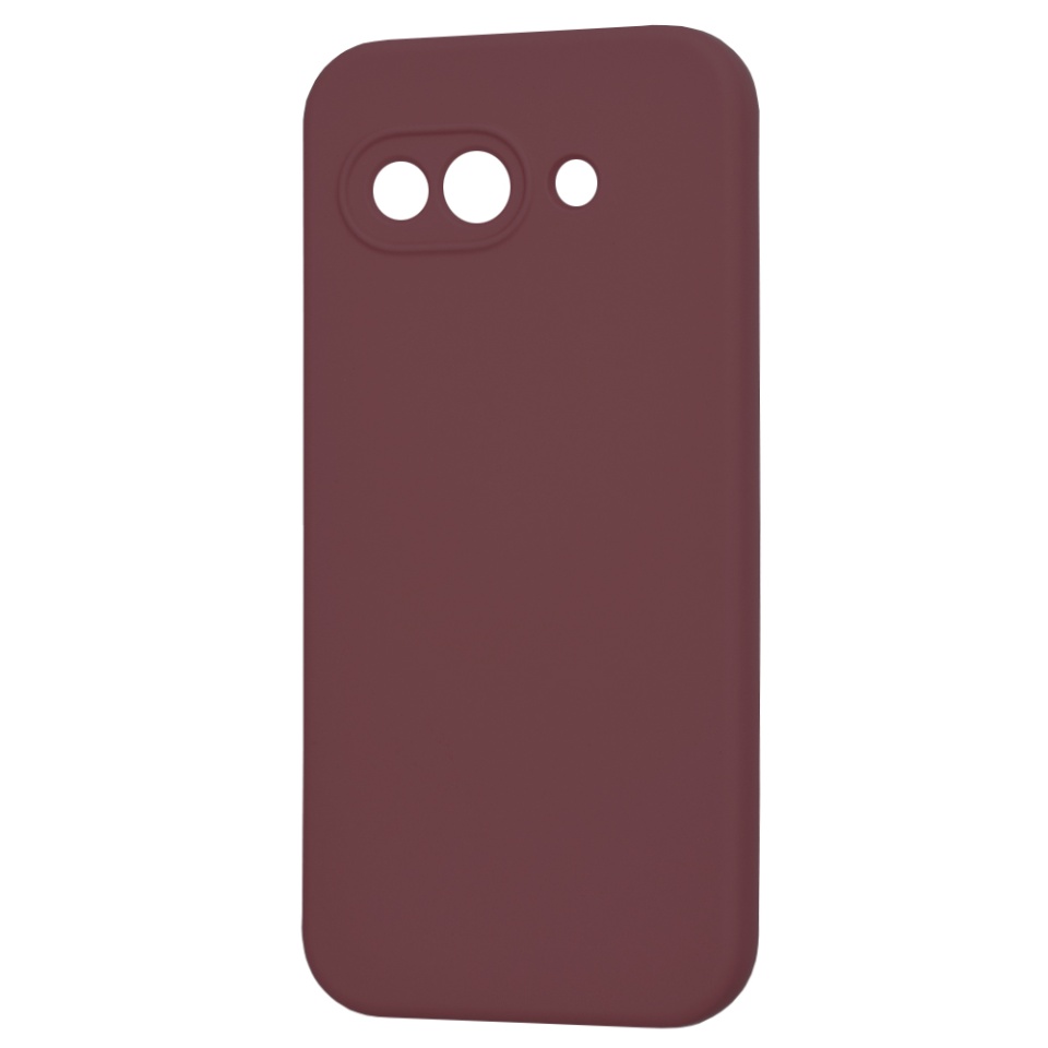 Husa pentru Google Pixel 9a din Silicon Catifelat, Protectie Premium, Skyddar SoftElegance - Bordo - 3 | YEO