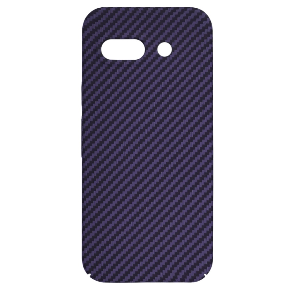 Husa pentru Google Pixel 9a, Finisaj Premium cu Textura de Carbon, Design Elegant, SKDR CarbonFlex - Mov - 3 | YEO