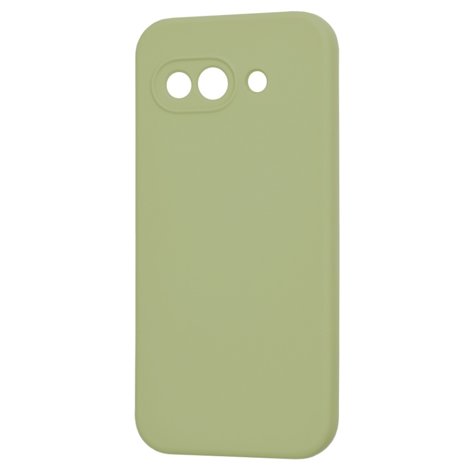 Husa pentru Google Pixel 9a, SKYDDAR INNOVATION, din Silicon Catifelat, SoftElegance, set cu sticker, Verde - 3 | YEO