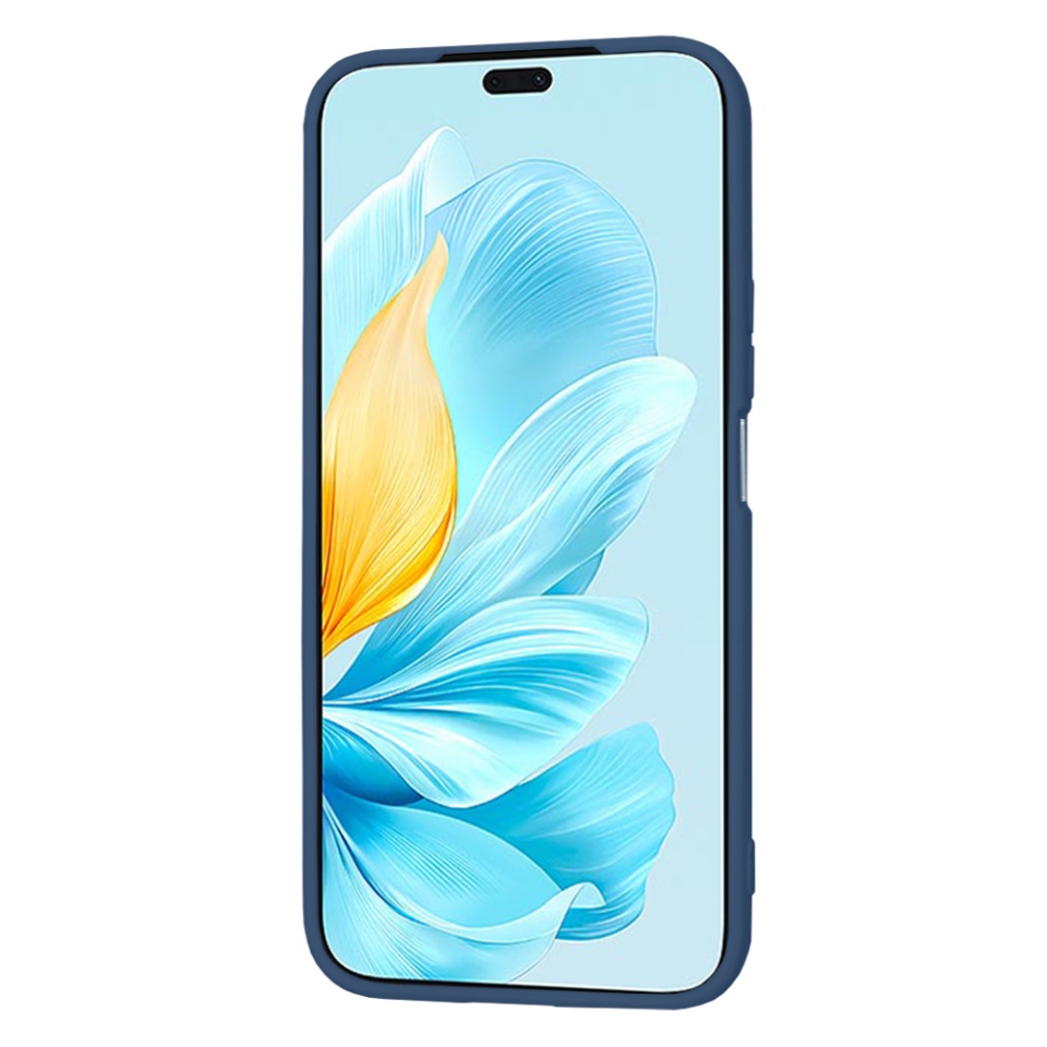 Husa pentru Honor 200 Lite din Silicon Catifelat, Protectie Premium, Skyddar SoftElegance - Bleumarin - 1 | YEO