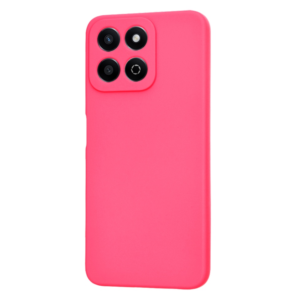 Husa pentru Honor 200 Smart / X7c din Silicon Catifelat, Protectie Premium, Skyddar SoftElegance - Fucsia - 2 | YEO