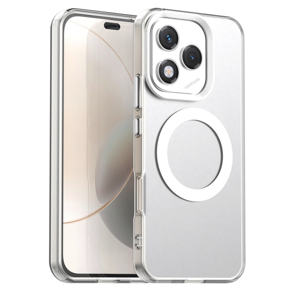 Husa pentru Honor 400 Lite, SKYDDAR INOVATION, CandyCase, Magsafe, set cu sticker, Alb