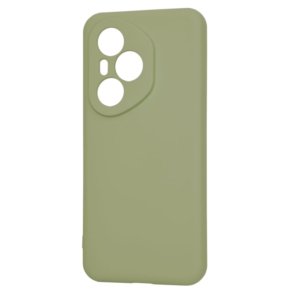 Husa pentru Honor 400 Pro, SKYDDAR INNOVATION, din Silicon Catifelat, SoftElegance, set cu sticker, Verde - 3 | YEO