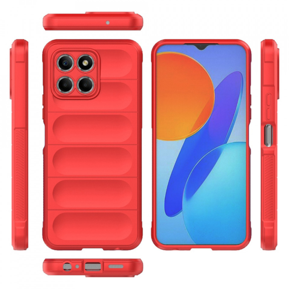 Husa pentru Honor X6 / X8 5G / 70 Lite eleganta, din silicon mat, SKDR Vogue - Negru - 1 | YEO