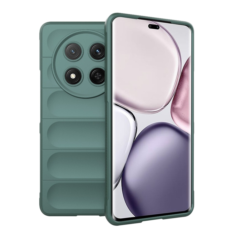 Husa pentru Honor X9c / Magic7 Lite eleganta, din silicon mat, SKDR Vogue - Verde