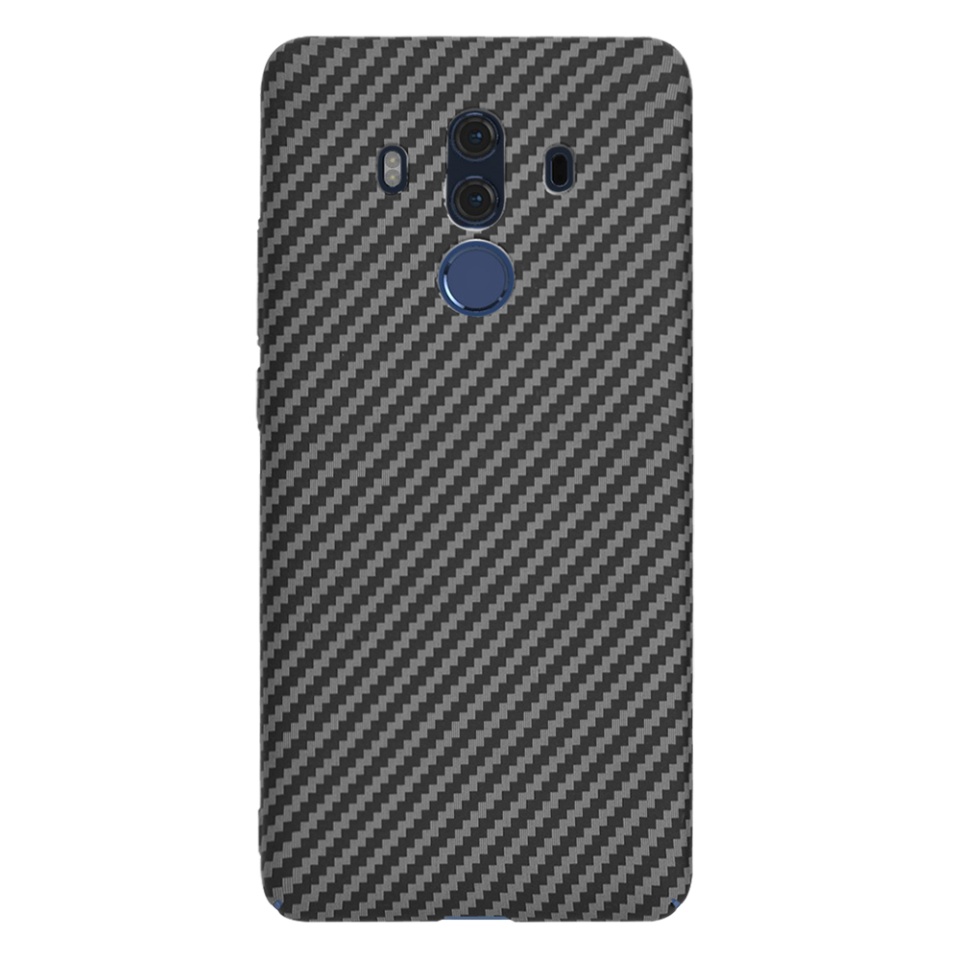 Husa pentru Huawei Mate 10 Pro, Finisaj Premium cu Textura de Carbon, Design Elegant, SKDR CarbonFlex - Negru - 2 | YEO